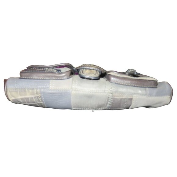 SOLD Coach 2008 Legacy Cursive Creed Limited Edition Patchwork Mixed Leather - Picture 7 of 12